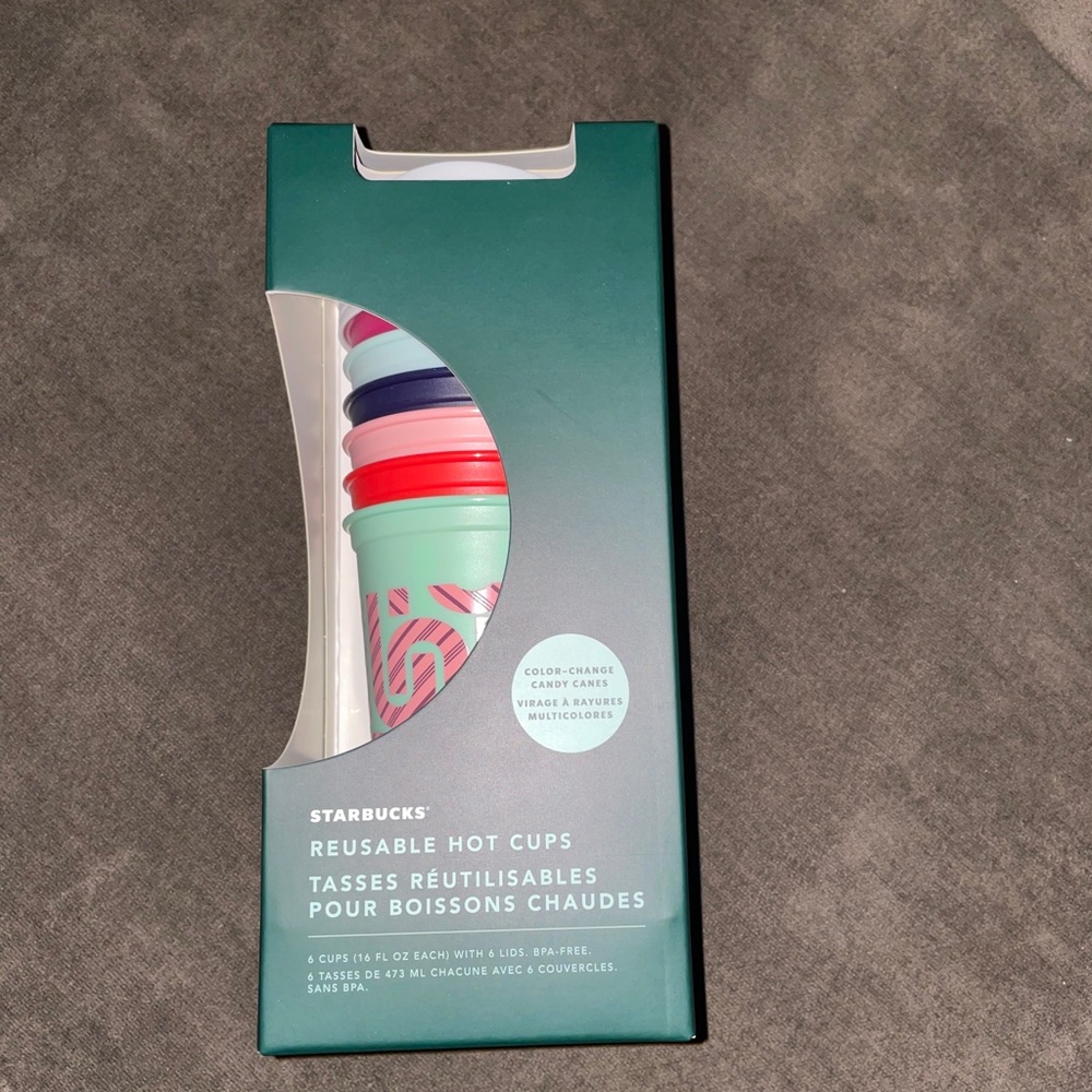 Starbucks reusable hot color changing cups
